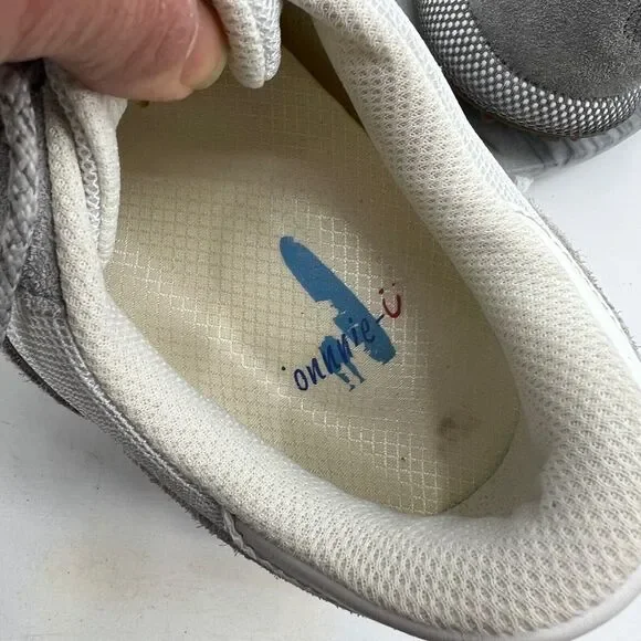 Johnnie-O Mens 12 Shoe Grey Range Runner Athletic Versatile Walking Golf Sneaker - Picture 10 of 13